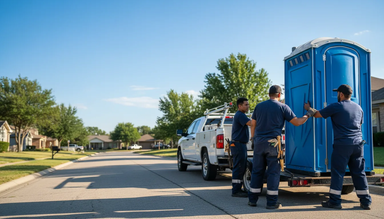 Portable Toilet Rental in Roxana, IL near me